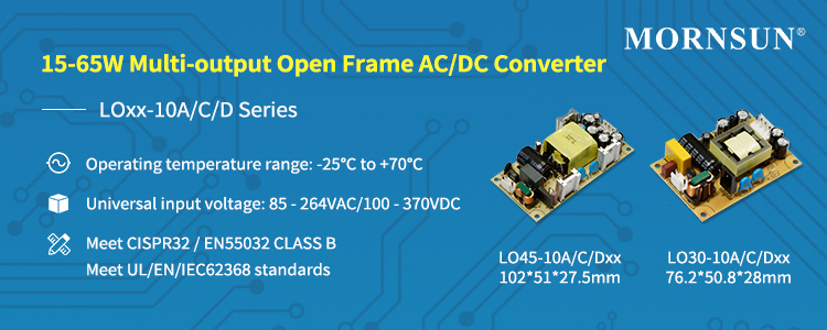15-65W Multi-output Open Frame AC/DC Converter LOxx-10A/C/D Series.jpg