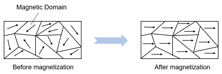 Magnetic Domain Diagram