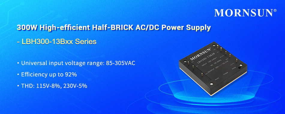 300W High-efficient Half-BRICK AC/DC Power Supply - LBH300-13Bxx Series.jpg